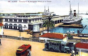 Alger - Compagnie de Navigation Mixte et le Tirman